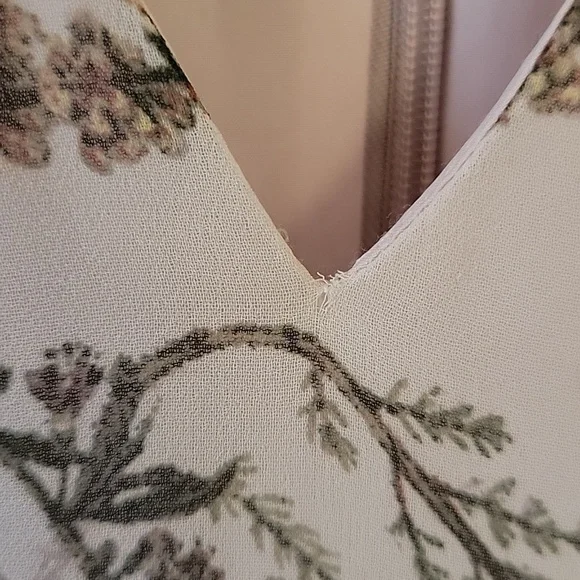 Floral Pink Maxi Dress - Picture 13 of 14